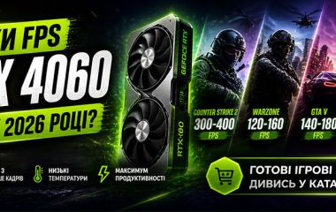 Сколько FPS дает RTX 4060 в играх в 2026 году?
