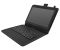  Универсальный Чехол с КЛАВИАТУРОЙ 10 (10.1, 9.7, 9.6) micro USB, РУССКИЕ БУКВЫ