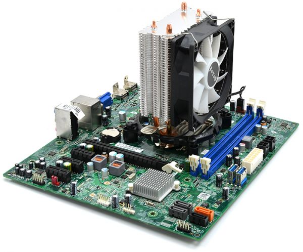 Материнская плата + процессор Intel core i3 4130 + охлаждение Cooler Q9