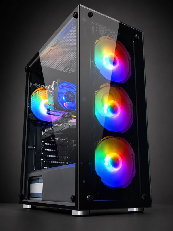 Игровой ПК "FirePlay 5060Ti" | Ryzen 7 8700F | RTX 5060Ti 8GB | 16GB DDR5 |SSD 1TB | Монитор 27 QHD 165Hz