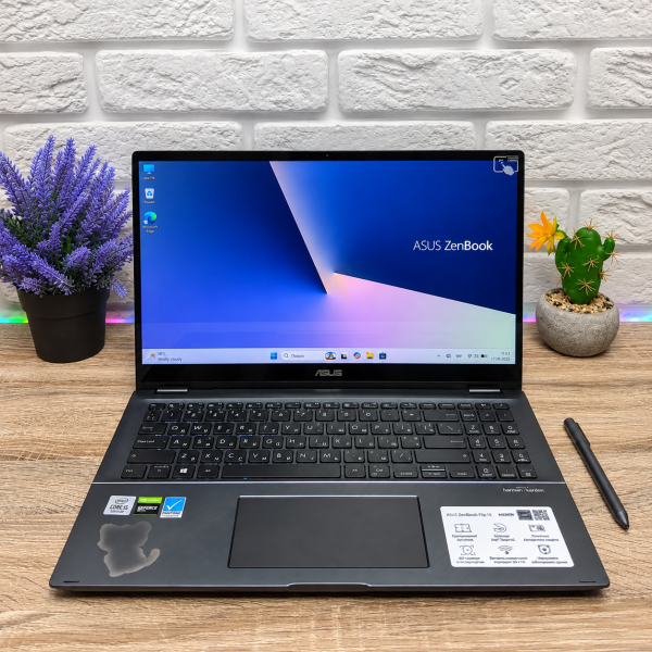 Мощный Игровой  Ноутбук ASUS ZenBook U563F  15.6" FHD Touch i5 10210U GTX 1050  4GB 16GB +SSD 1TB (БУ)