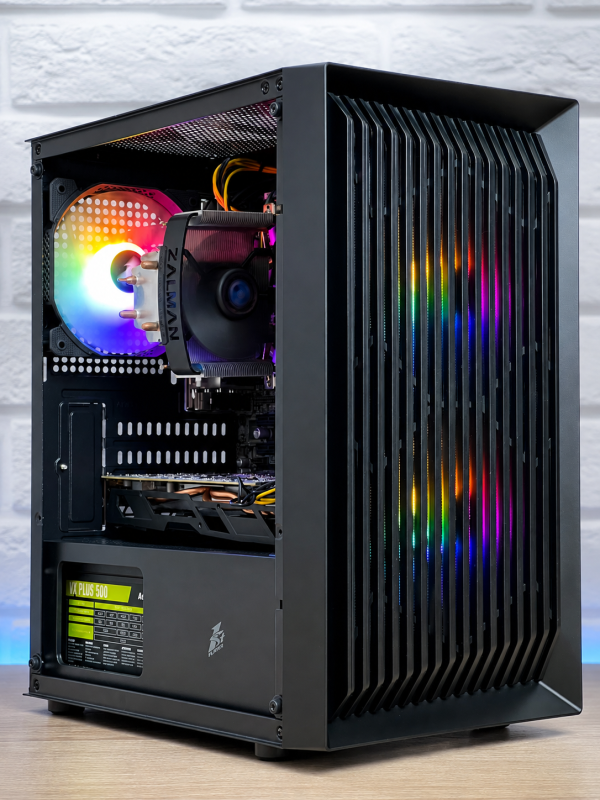 ИГРОВОЙ ПК "Titan Pulse" | GTX 1060 | Core i5 | SSD M.2 | Wi-Fi | WIN10 |Монитор LED IPS 24"