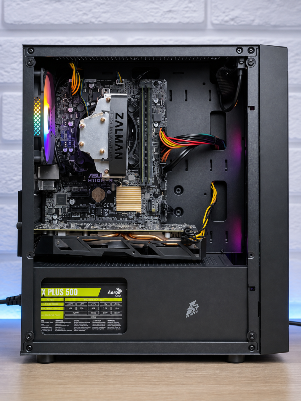 ИГРОВОЙ ПК "Titan Pulse" | GTX 1060 | Core i5 | SSD M.2 | Wi-Fi | WIN10 |Монитор LED IPS 24"