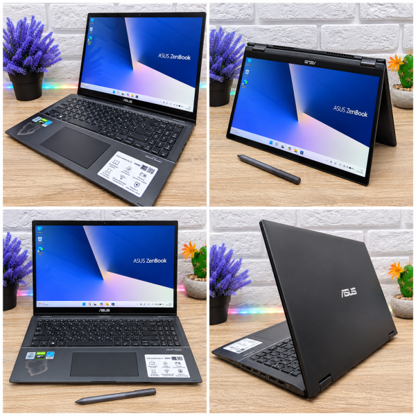 Мощный Игровой  Ноутбук ASUS ZenBook U563F  15.6" FHD Touch i5 10210U GTX 1050  4GB 16GB +SSD 1TB (БУ)