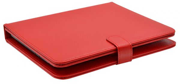  Универсальный Чехол с КЛАВИАТУРОЙ 10 RED (10.1, 9.7, 9.6) micro USB, РУССКИЕ БУКВЫ