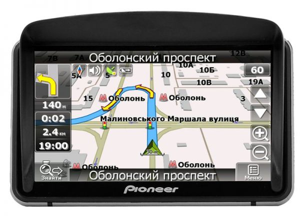 Солнцезащитный козырек для GPS навигатора 7 дюймов