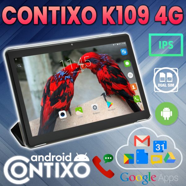 Уценка Игровой планшет CONTIXO K109 4G 10.1" 1920х1200 3GB RAM 32GB ROM + Чехол-вкладыш