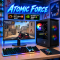 ИГРОВОЙ ПК ATOMIC FORCE |GTX 1660S 6GB | AMD Ryzen 5 1600 |SSD M.2 | Wi-Fi | WIN11| Монитор LED IPS 24"| Игровой набор