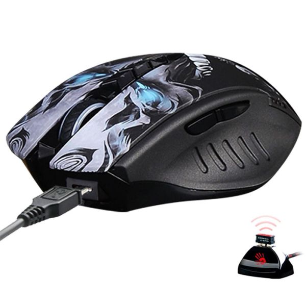 Мышь A4Tech Bloody R80 Plus Wireless Skull