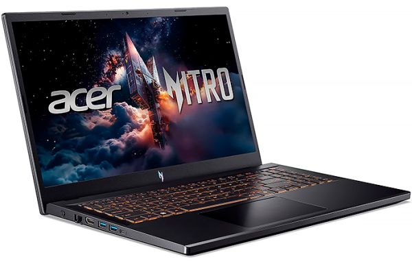 Новый ноутбук Acer Nitro V 15 ANV15 Black 15.6" 165Гц FHD IPS Core 5-210H RTX 3050 6GB 16GB DDR5 512GB SSD