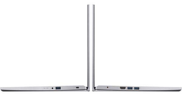 Новый ноутбук Acer Aspire 3 A315-59-36JH Pure Silver 15.6" HD Ready IPS Intel Core i3-1215U 8GB 512GB SSD
