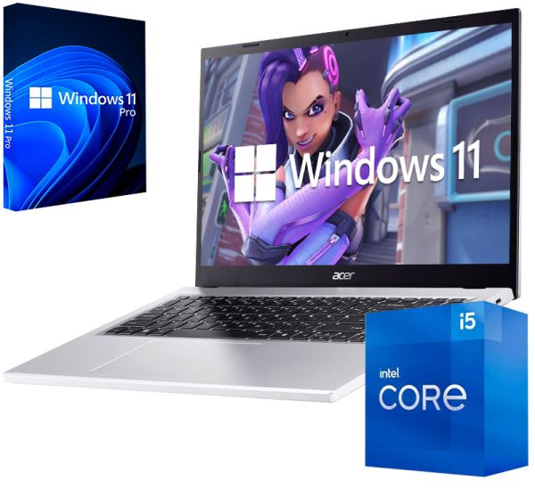 Новый ноутбук Acer Extensa 15 EX215-57-57UN Pure Silver 15.6" FHD IPS i5 13420H 32GB + 1TB SSD