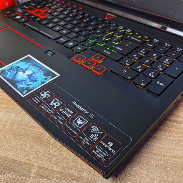 Крутой Мощный Игровой ноутбук Acer Predator 15 G9-593 N15P3 15.6" i7 6700HQ Nvidia GTX 1060 6GB 16GB + SSD