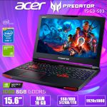 Крутой Мощный Игровой ноутбук Acer Predator 15 G9-593 N15P3 15.6" i7 6700HQ Nvidia GTX 1060 6GB 16GB + SSD