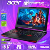 Крутой Мощный Игровой ноутбук Acer Predator 15 G9-593 N15P3 15.6" i7 6700HQ Nvidia GTX 1060 6GB 16GB + SSD
