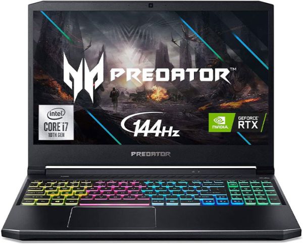 Крутой Мощный Игровой ноутбук Acer Predator Helios 300 PH315-53 N20C3 15.6" 144Hz i7 10750H Nvidia RTX 2060 6GB 16GB +SSD