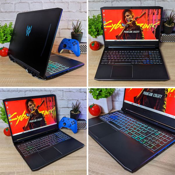 Крутой Мощный Игровой ноутбук Acer Predator Helios 300 PH315-53 N20C3 15.6" 144Hz i7 10750H Nvidia RTX 2060 6GB 16GB +SSD