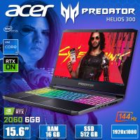 Крутой Мощный Игровой ноутбук Acer Predator Helios 300 PH315-53 N20C3 15.6" 144Hz i7 10750H Nvidia RTX 2060 6GB 16GB +SSD