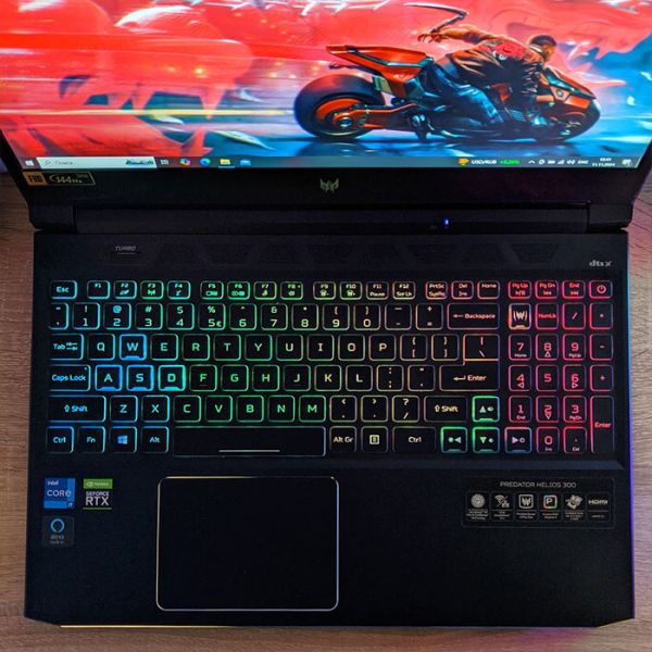 Крутой Мощный Игровой ноутбук Acer Predator Helios 300 PH315-54 15.6" 144Hz i7 11800H Nvidia RTX 3060 6GB 16GB +SSD