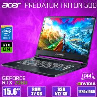 Крутой Мощный Игровой ноутбук Acer Predator Triton 500 PT515 15.6" 144Hz i7 9750H Nvidia RTX 2060 6GB 32GB +SSD
