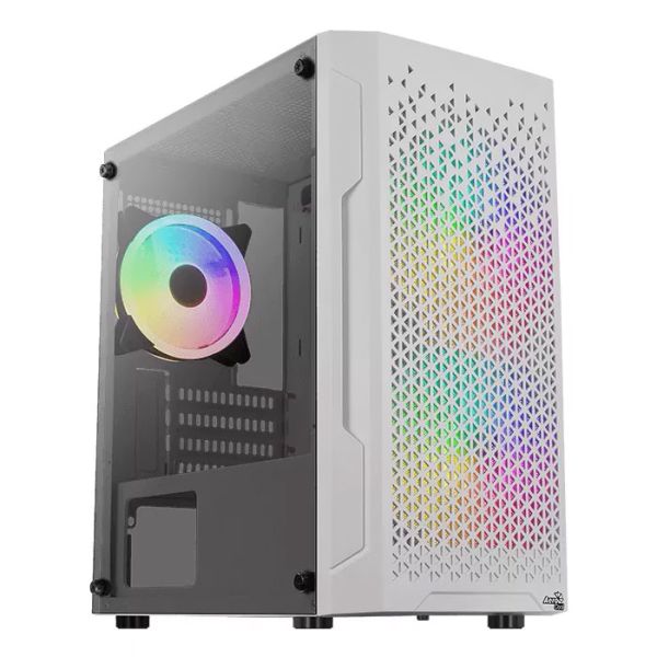 Корпус Aerocool Trinity Mini FRGB Tempered Glass без БП (ACCS-PV32033.21) White