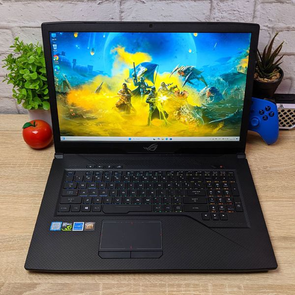 Мощный Геймерский ноутбук Asus ROG Strix Scar GL703GM 17.3" i7 8750H Nvidia GTX 1060 6GB 16GB + SSD