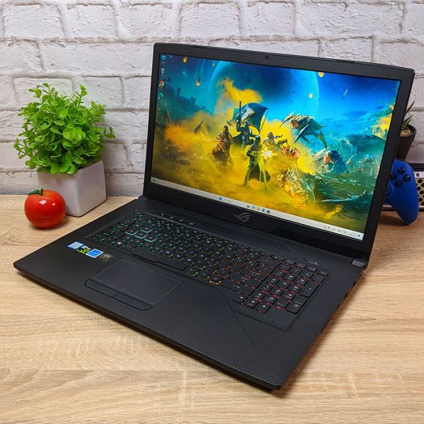 Мощный Геймерский ноутбук Asus ROG Strix Scar GL703GM 17.3" i7 8750H Nvidia GTX 1060 6GB 16GB + SSD