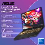 Новый ноутбук Asus TUF Gaming F16 fx607vu 16" WUXGA IPS Intel Core i5-210H RTX 4050 6GB 16GB DDR5 512GB SSD