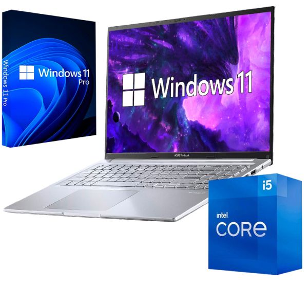 Новый ноутбук Asus Vivobook 16 X1605VA-MB2270 Cool Silver 16" WUXGA IPS Intel Core i5-120U 16GB 512GB SSD