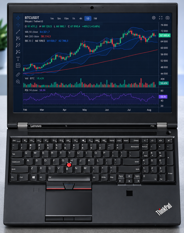 Мощный Игровой Ноутбук на Intel i7 Lenovo P50 15.6"  FHD IPS i7 6700HQ NVIDIA 16GB 512GB SSD БУ