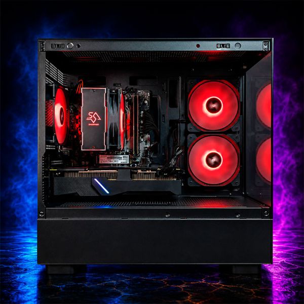 Игровой ПК "NightShow 6700 XT" | AMD Ryzen 5 3600 | RX6700XT 12GB |16GB DDR4|SSD 512GB | Монитор 27