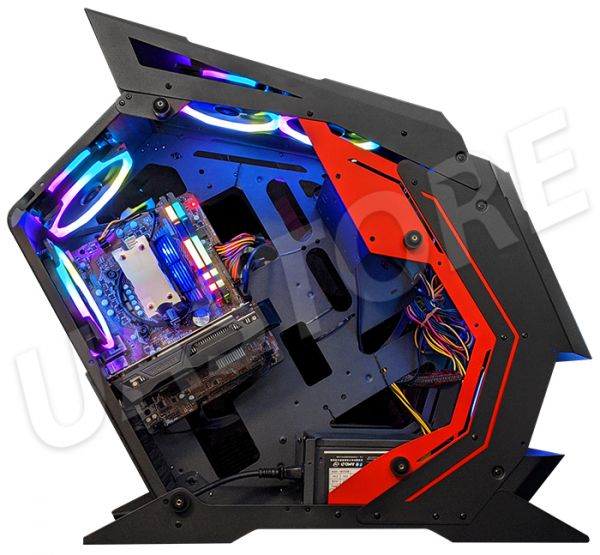 Игровой компьютер RGB Intel i7 + GTX 1660Super + 32GB +SSD Windows 10 + ИГРЫ(ZEVS PC10805U)