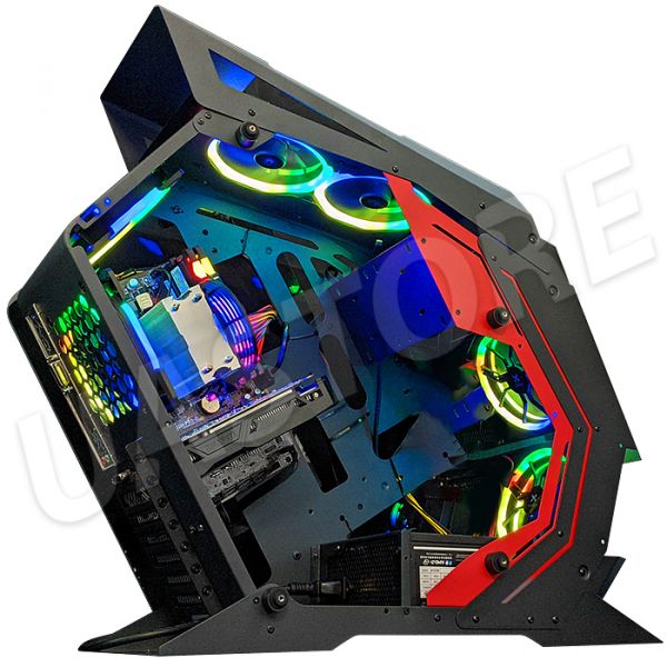 Игровой компьютер RGB Intel i7 + GTX 1660Super + 32GB +SSD Windows 10 + ИГРЫ(ZEVS PC10805U)