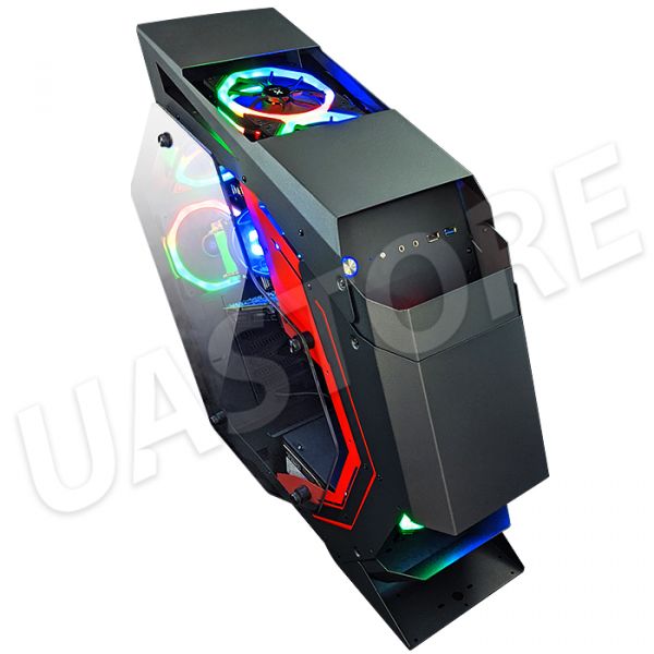 Игровой компьютер RGB Intel i7 + GTX 1660Super + 32GB +SSD Windows 10 + ИГРЫ(ZEVS PC10805U)