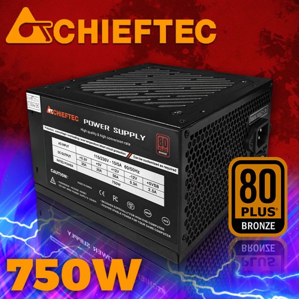 Блок питания Chieftec Power Supply 750W 80Plus Bronze