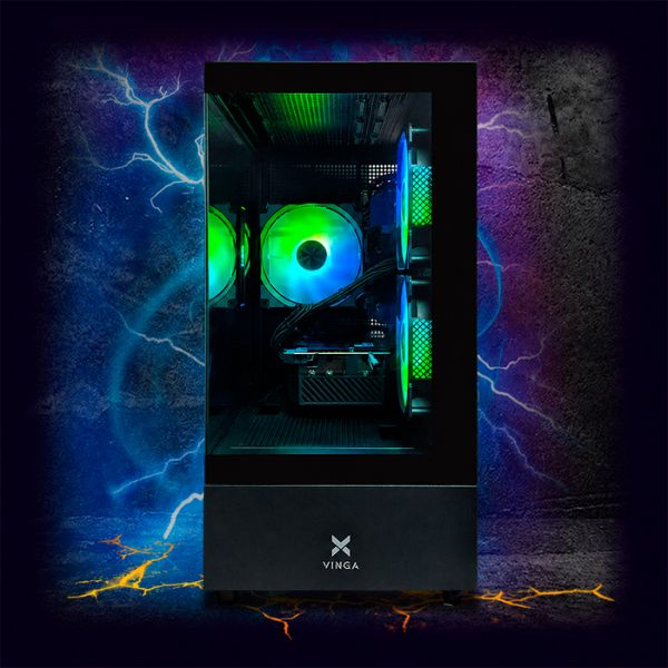 ИГРОВАЯ сборка "NightShow 6700 XT" | RX6700XT 12GB | AMD Ryzen 5 3600 |SSD M.2 | Wi-Fi | WIN11 | Монитор LED IPS 27"| Игровой набор