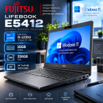 Отличный Мощный Ноутбук Fujitsu LIFEBOOK E5412 14" 1920х1080 i5-1235U 16GB RAM 256GB SSD (БУ)