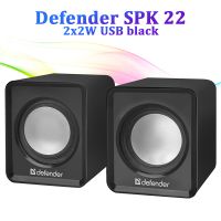 Колонки для компьютера и ноутбука Defender SPK 22 2х2W USB black