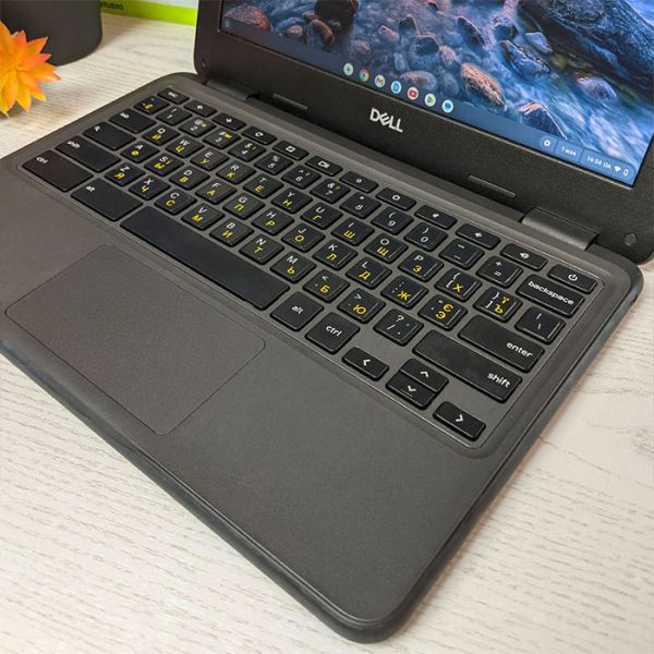 Современный Ноутбук - ультрабук DELL Chromebook 3100 11.6" Intel Celeron N4020 16GB+ Google Play