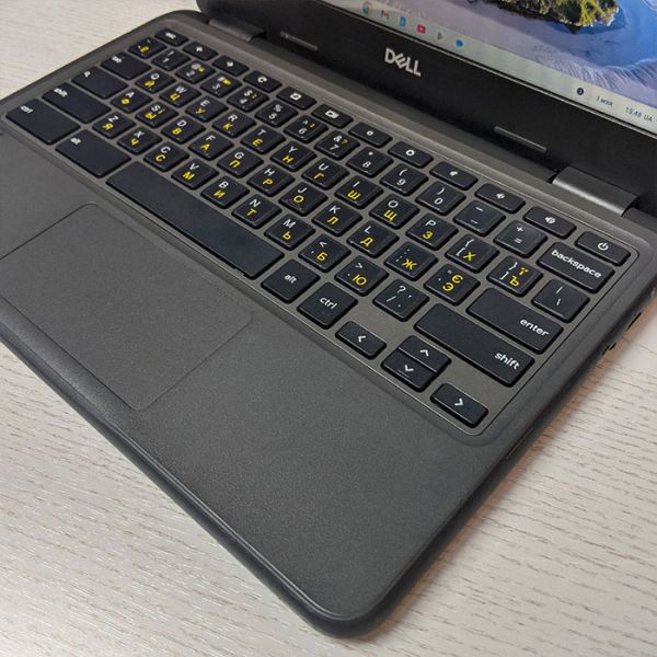 Современный Ноутбук - ультрабук DELL Chromebook 3100 11.6" Touchscreen Intel Celeron N4020 32GB+ Google Play