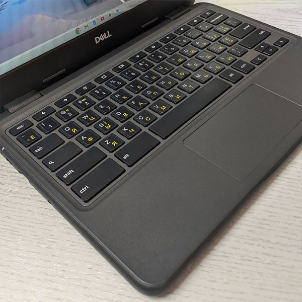 Современный Ноутбук - ультрабук DELL Chromebook 3100 11.6" Touchscreen Intel Celeron N4020 32GB+ Google Play