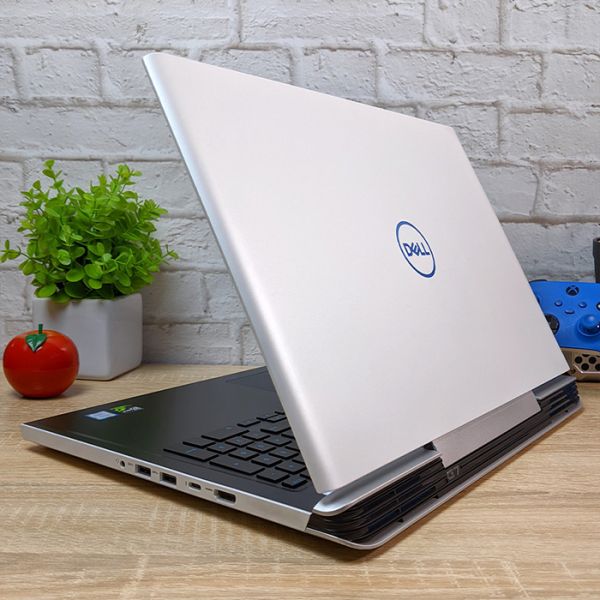 Мощный ноутбук DELL G7 7588 White 15.6" i7 8750H GTX 1060 Max-Q 6GB 16GB RAM + SSD