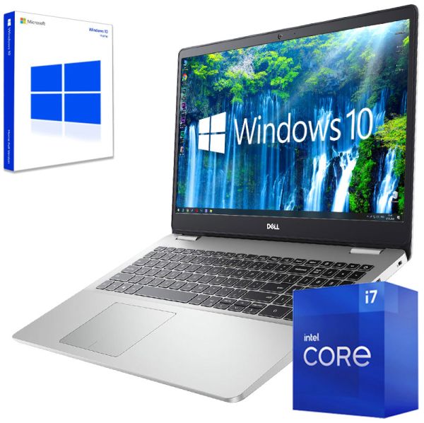 Dell Inspiron 5593 - Мощный и Компактный Ноутбук с Windows 10 и Гарантией (15.6'' i7 1065G7 16GB 256GB SSD)