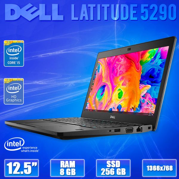 БУ ноутбук DELL Latitude 5290 12.5" HD Ready TN+film i5 8350U 8GB RAM 256GB SSD