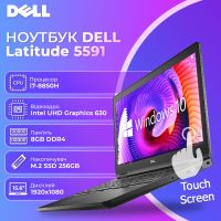БУ ноутбук DELL Latitude 5591 15.6" Touch FHD IPS i7 8850H MX130 2GB 8GB RAM 256GB SSD