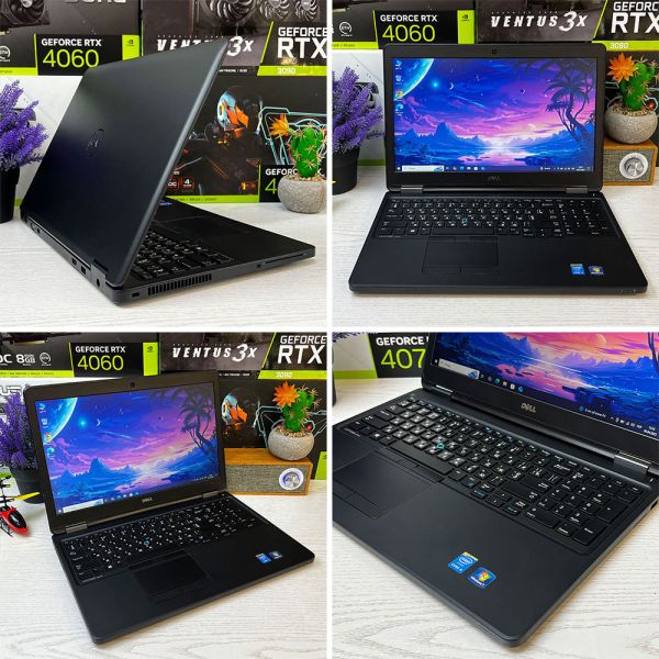 АКЦИЯ! Оригинальный Dell Latitude E5550 15.6" 8GB Intel Core i5-5300U 256GB SSD+новая батарея