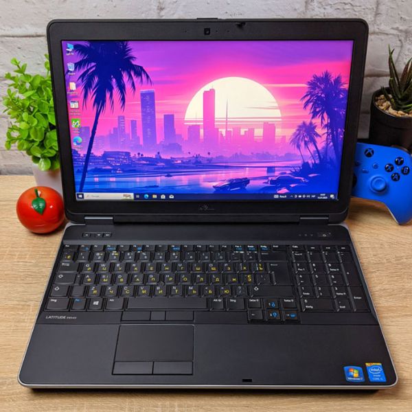 Ноутбук для учебы Dell Latitude E6540 15.6" Intel Core i5-4300M 8GB 128GB SSD
