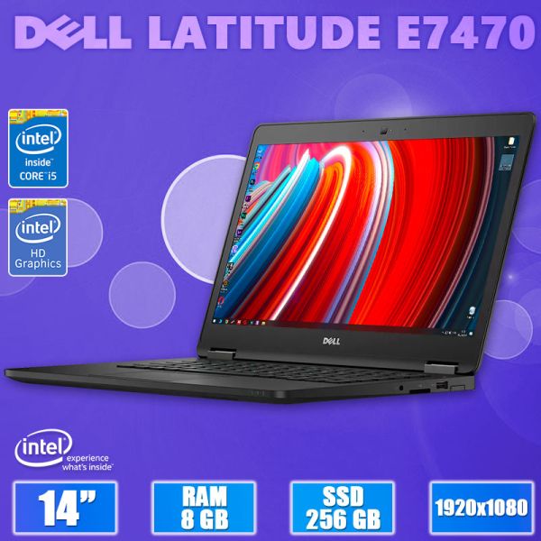БУ ноутбук DELL Latitude E7470 14" FHD IPS i5 6300U 8GB RAM 256GB SSD
