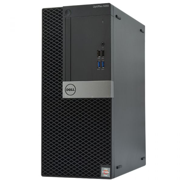 Офисный Мощный ПК + Монитор 22'' RYZEN 5 PRO 8x3.7GHz R7 450 SSD Win10 + Клавиатура + Мышка (PC Dell Optiplex 5055L)