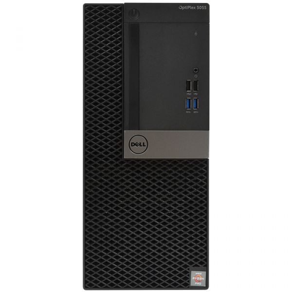 Офисный Мощный ПК + Монитор 22'' RYZEN 5 PRO 8x3.7GHz R7 450 SSD Win10 + Клавиатура + Мышка (PC Dell Optiplex 5055L)